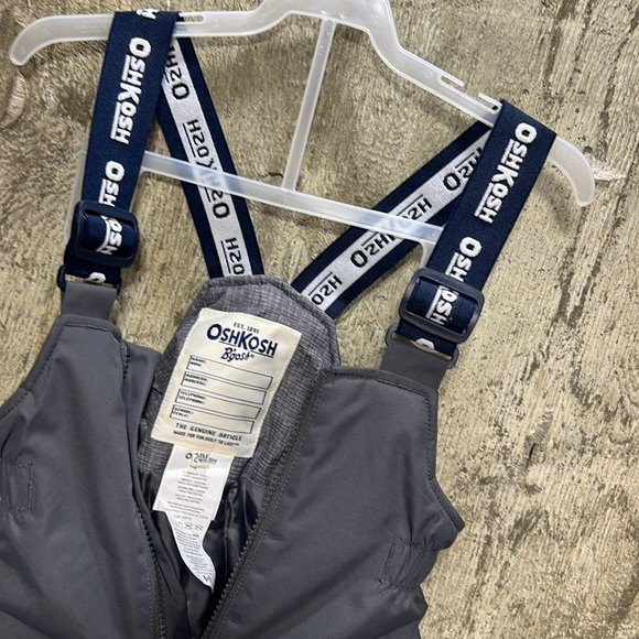 Oshkosh toddler 2 piece snowsuit gray 24M - Picture 9 of 12